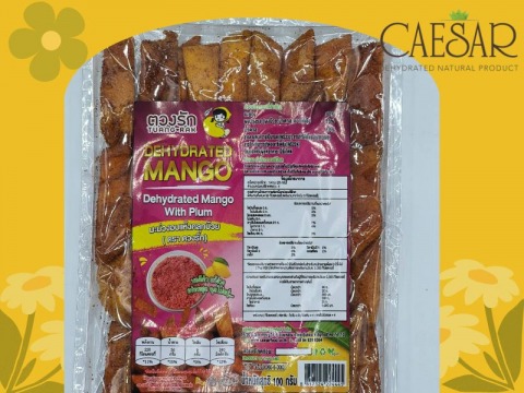 มะม่วงอบแห้งคลุกบ๊วย(ตราตวงรัก)